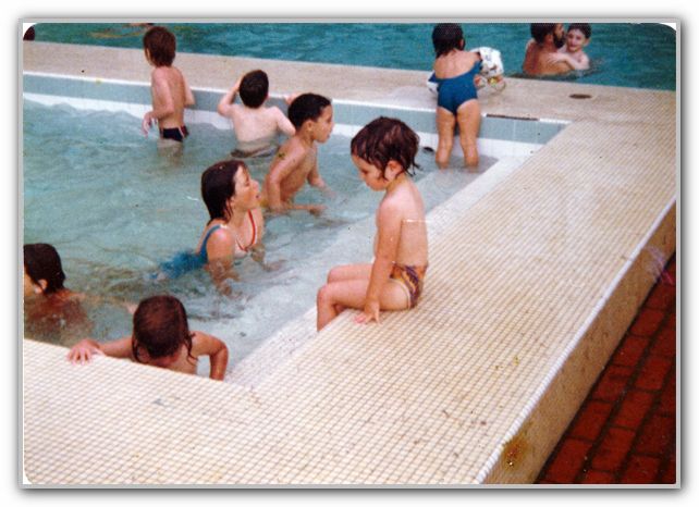 FJ in Swimming Pool on Ship